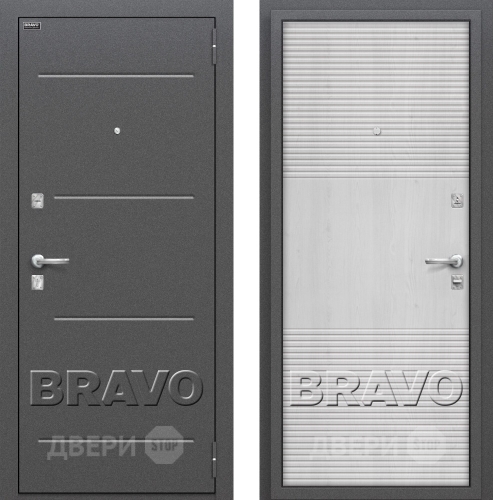 Входная металлическая Дверь Bravo Оптим Фит Pine Feelwood в Старой Купавне