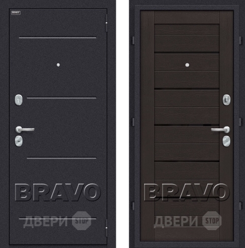 Входная металлическая Дверь Bravo Оптим Техно Eterno в Старой Купавне