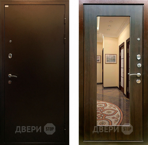 Входная металлическая Дверь Ратибор Милан зеркало Эковенге в Старой Купавне