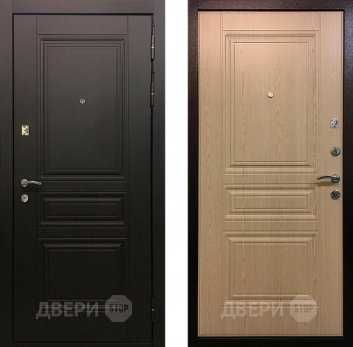 Входная металлическая  дверь Ратибор Лондон Беленый дуб в Старой Купавне