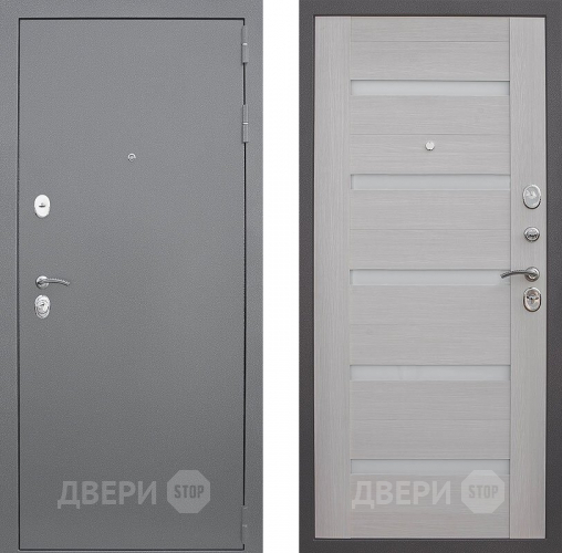 Входная металлическая Дверь Снедо Люкс Белая Лиственница 3К в Старой Купавне