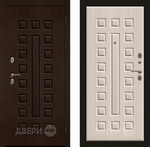 Входная металлическая Дверь Райтвер Р-Сенат Беленый Дуб в Старой Купавне