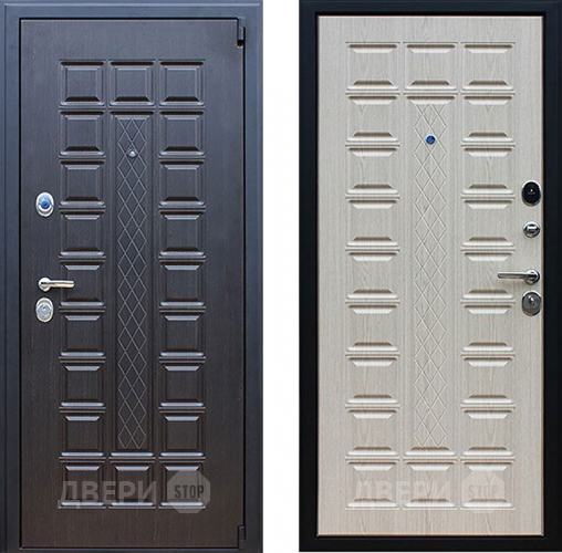 Входная металлическая Дверь АСД Консул Беленый дуб в Старой Купавне