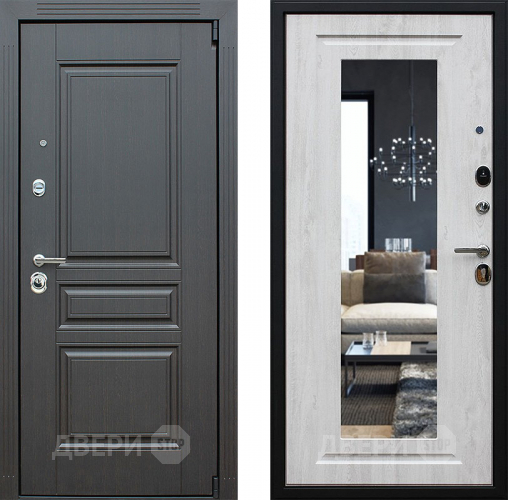 Входная металлическая Дверь АСД Гермес с зеркалом в Старой Купавне