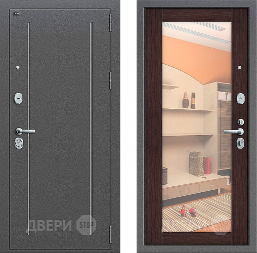 Входная металлическая Дверь Groff Т2-220 Wenge Veralinga в Старой Купавне