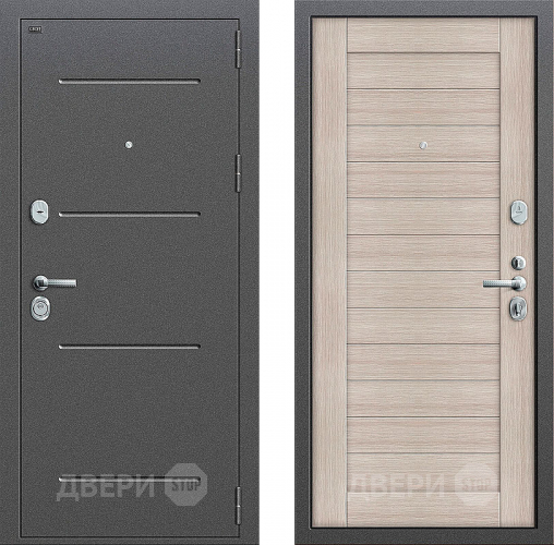 Входная металлическая Дверь Groff Т2-221 Cappuccino Veralinga в Старой Купавне