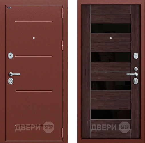 Входная металлическая Дверь Groff Т2-223 Wenge Veralinga в Старой Купавне