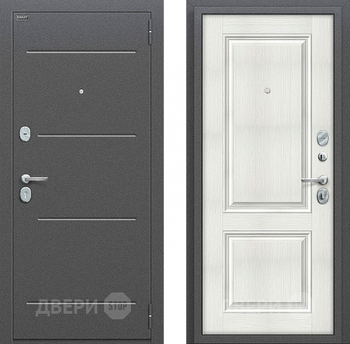 Входная металлическая Дверь Bravo Оптим Стиль Bianco Veralinga в Старой Купавне