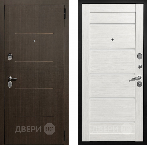 Входная металлическая Дверь Престиж Люкс Арабика/Беленый дуб в Старой Купавне