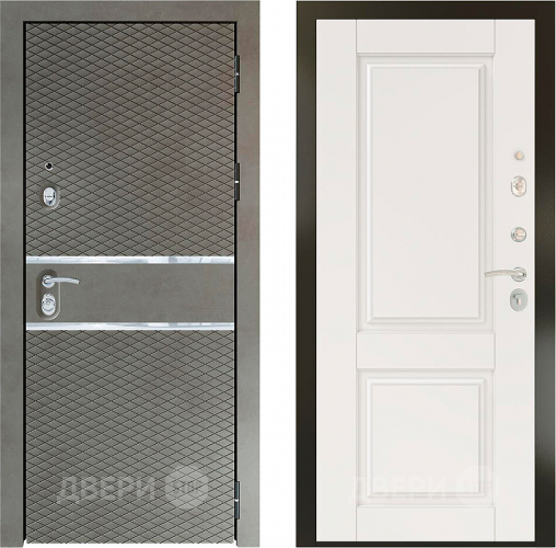 Входная металлическая Райтвер Плаза Графит/Крем в Старой Купавне