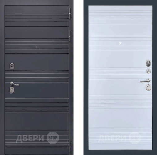 Входная металлическая Дверь Престиж Лига Белый матовый в Старой Купавне