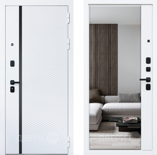 Входная металлическая Дверь АСД Ливерпуль с зеркалом в Старой Купавне