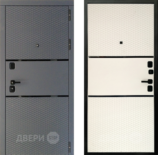 Входная металлическая Дверь (Дверной Континент) Диамант Софт айс в Старой Купавне