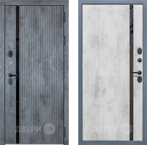 Входная металлическая Дверь Сударь МХ-46 Бетон в Старой Купавне