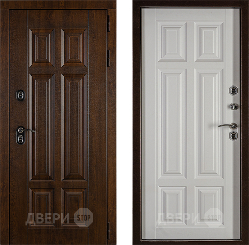 Дверь Заводская Урал ПП Лайт 3К Вайт (с терморазрывом) в Старой Купавне