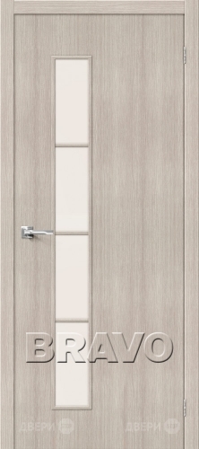 Межкомнатная дверь Тренд-4 (Cappuccino Veralinga) в Старой Купавне