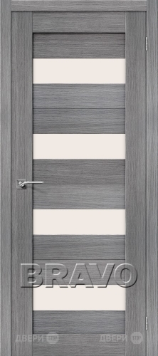 Межкомнатная дверь Порта-23 (Grey Veralinga) в Старой Купавне