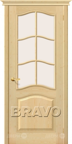 Межкомнатная дверь со стеклом М7 (Без отделки) в Старой Купавне