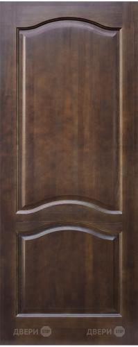 Межкомнатная дверь 7-ПГ темный лак в Старой Купавне