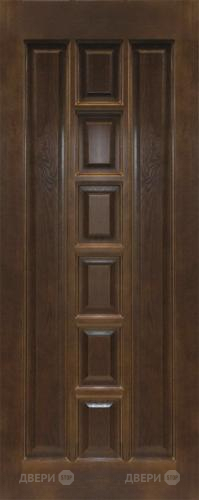 Межкомнатная дверь 11-ПГ темный лак в Старой Купавне