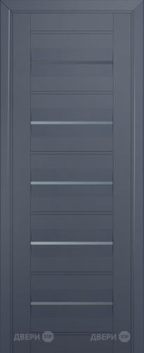 Межкомнатная дверь ProfilDoors 48U антрацит (графит) в Старой Купавне