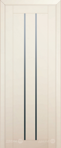 Межкомнатная дверь ProfilDoors 49U магнолия-сатинат (графит) в Старой Купавне