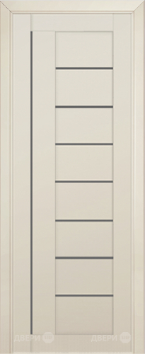 Межкомнатная дверь ProfilDoors 17U магнолия сатинат (графит) в Старой Купавне