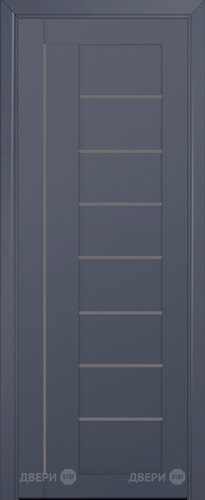 Межкомнатная дверь ProfilDoors 17U антрацит (графит) в Старой Купавне