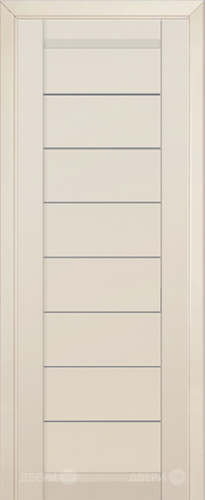 Межкомнатная дверь ProfilDoors 71U магнолия сатинат (графит) в Старой Купавне