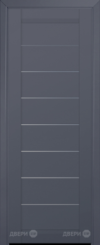 Межкомнатная дверь ProfilDoors 71U антрацит (графит) в Старой Купавне