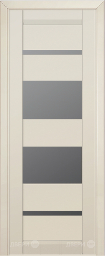 Межкомнатная дверь ProfilDoors 72U магнолия сатинат (графит) в Старой Купавне