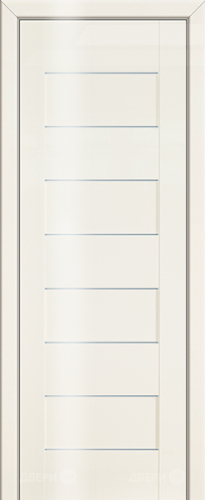 Межкомнатная дверь ProfilDoors 45L магнолия люкс (графит) в Старой Купавне