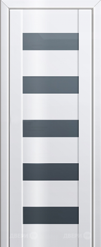 Межкомнатная дверь ProfilDoors 29L белый люкс (графит) в Старой Купавне