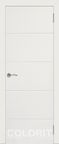 Межкомнатная дверь Граффити 2 ПГ белая эмаль в Старой Купавне