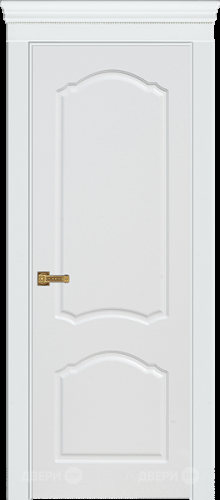 Межкомнатная дверь Танго ПГ белая эмаль в Старой Купавне
