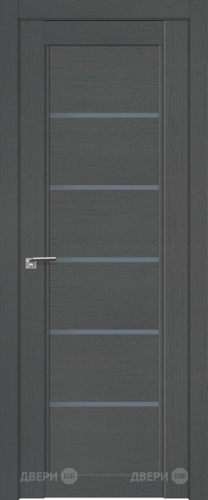 Межкомнатная дверь ProfilDoors 2-76 XN Грувд (графит) в Старой Купавне