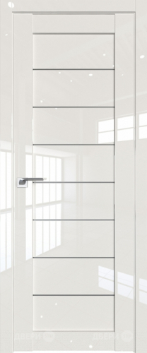 Межкомнатная дверь ProfilDoors 71L Магнолия люкс (графит) в Старой Купавне