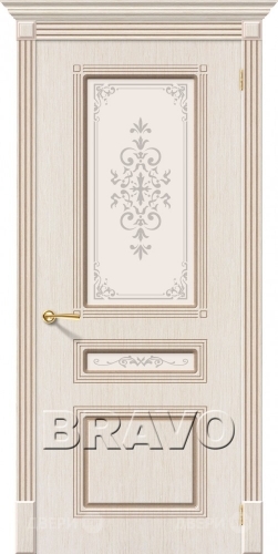 Межкомнатная дверь со стеклом Стиль (БелДуб) в Старой Купавне