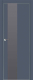 Межкомнатная дверь ProfilDoors 5E Антрацит (серебряный лак) в Старой Купавне