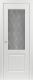 Межкомнатная дверь Венеция ПО RAL 9003 (ромб) в Старой Купавне
