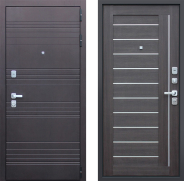 Дверь АСД Дуэт Орех рифленый 860х2050 мм