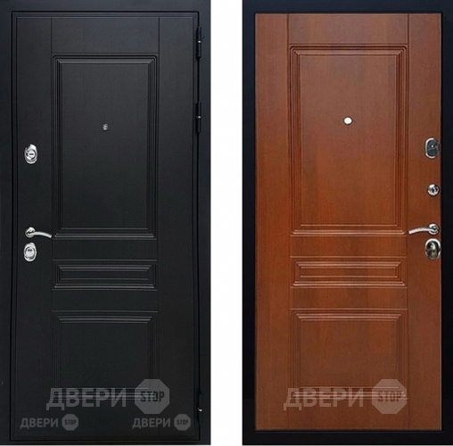 Входная металлическая Дверь Геркон (Gercon) Лондон панель МДФ Итальянский орех в Старой Купавне