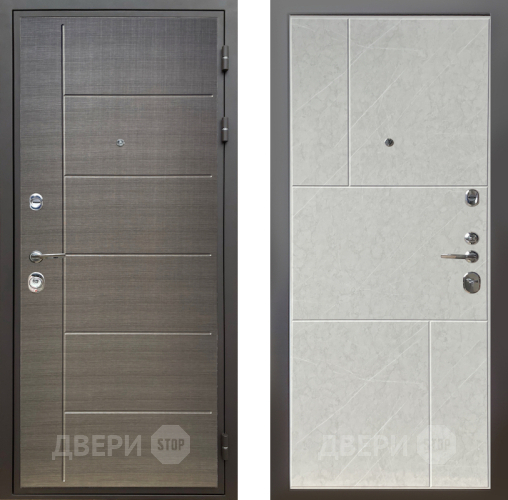 Входная металлическая Дверь Шелтер (SHELTER) Комфорт Лен сильвер 9 Гранит лава лайт в Старой Купавне