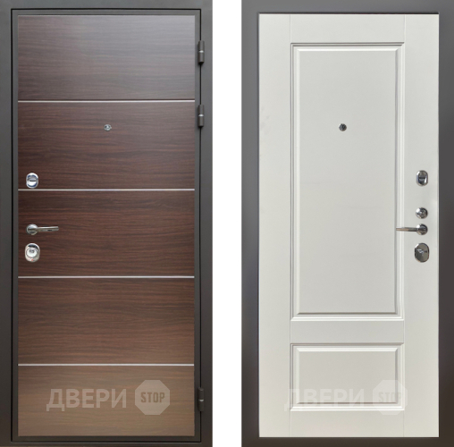 Входная металлическая Дверь Шелтер (SHELTER) Комфорт Венге структурный горизонт 5 Силк тирамиссу в Старой Купавне