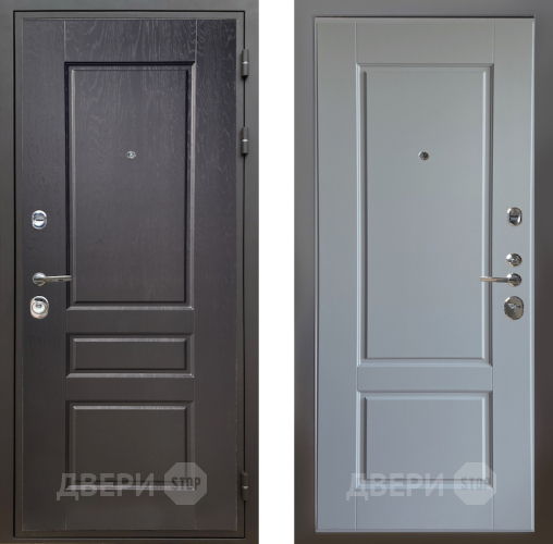 Входная металлическая Дверь Шелтер (SHELTER) Комфорт Дуб английский 6 Силк Маус в Старой Купавне