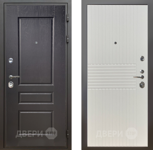 Входная металлическая Дверь Шелтер (SHELTER) Комфорт Дуб английский 10 Силк Сноу в Старой Купавне