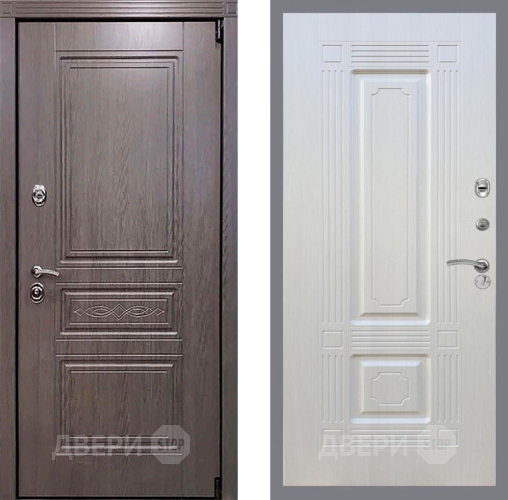 Входная металлическая Дверь Рекс (REX) Пренмиум-S FL-2 Лиственница беж в Старой Купавне