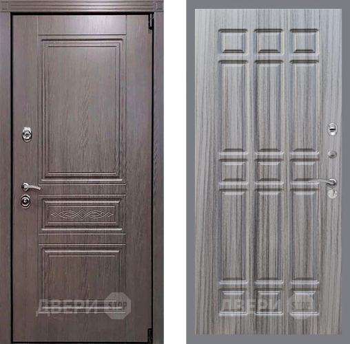 Входная металлическая Дверь Рекс (REX) Пренмиум-S FL-33 Сандал грей в Старой Купавне