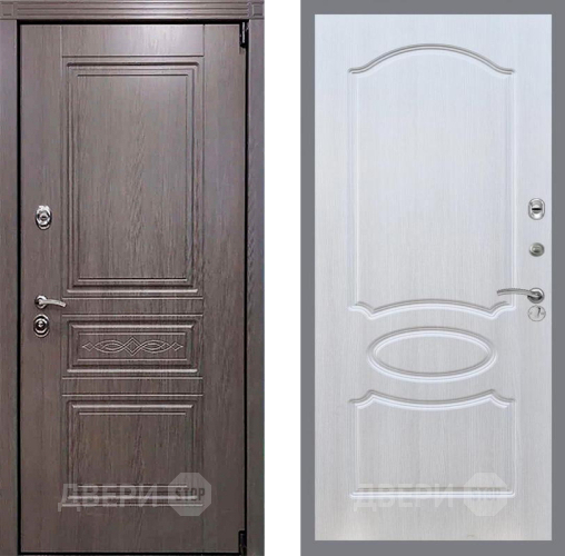 Входная металлическая Дверь Рекс (REX) Пренмиум-S FL-128 Лиственница беж в Старой Купавне