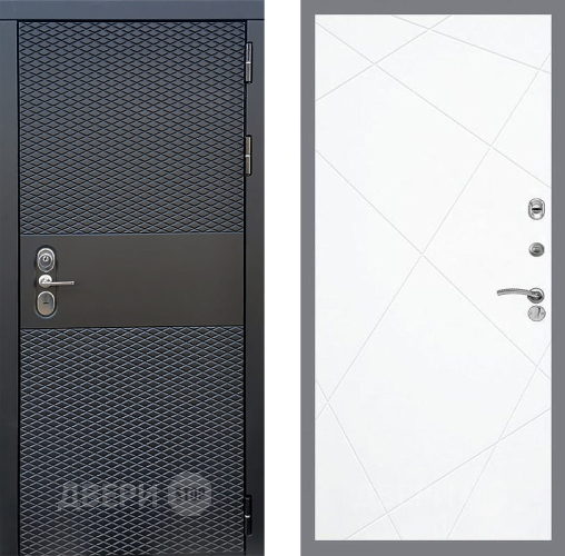 Входная металлическая Дверь Стоп БЛЭК CISA ФЛ-291 Силк Сноу в Старой Купавне